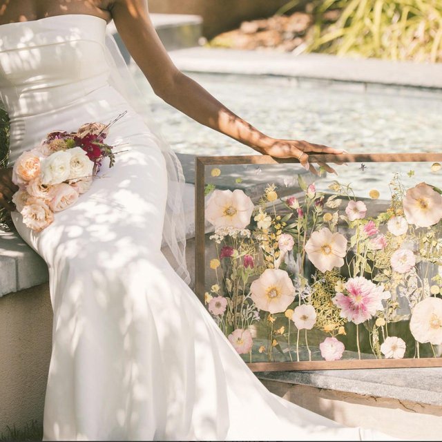 Pressed Floral Arrangement