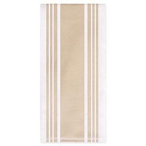 All-Clad Striped Dual Kitchen Towel in Cappuccino