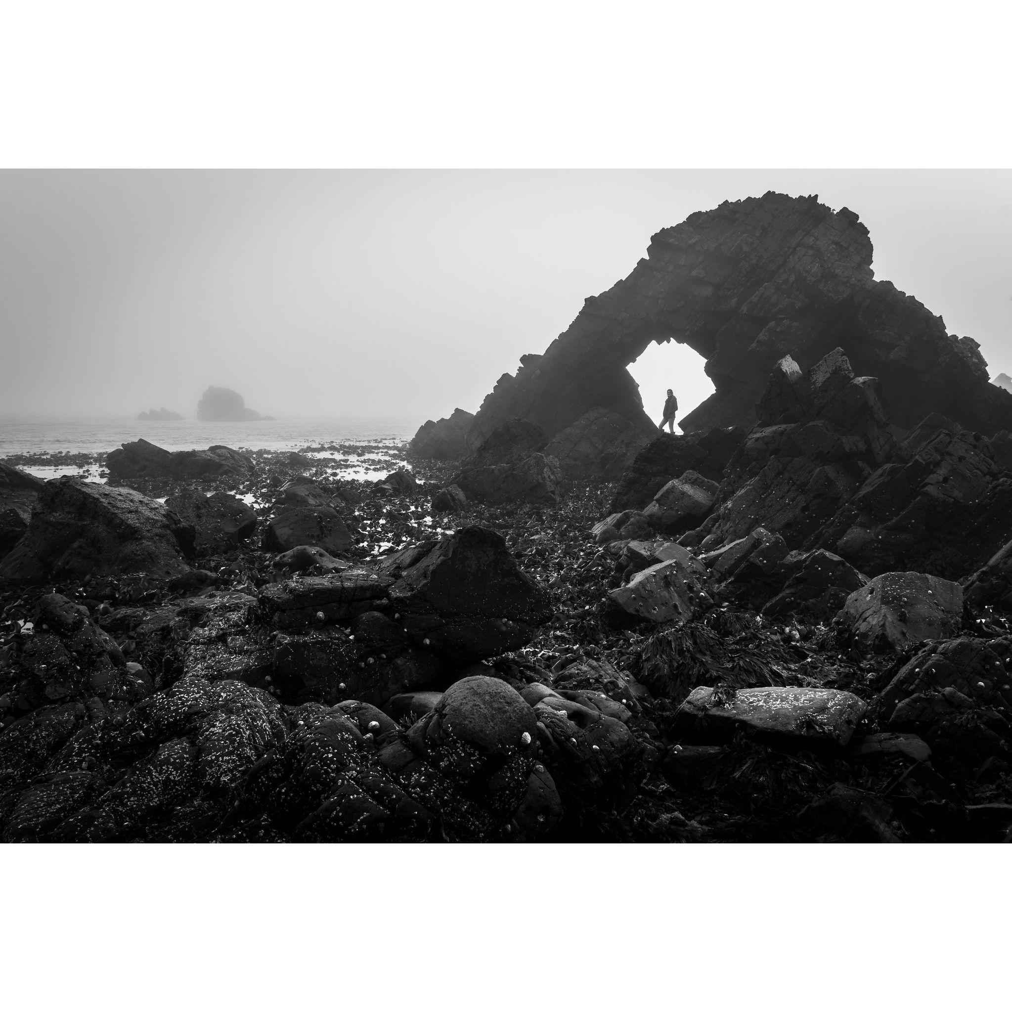 Kro Stack on Sompol beach at the south end of the island