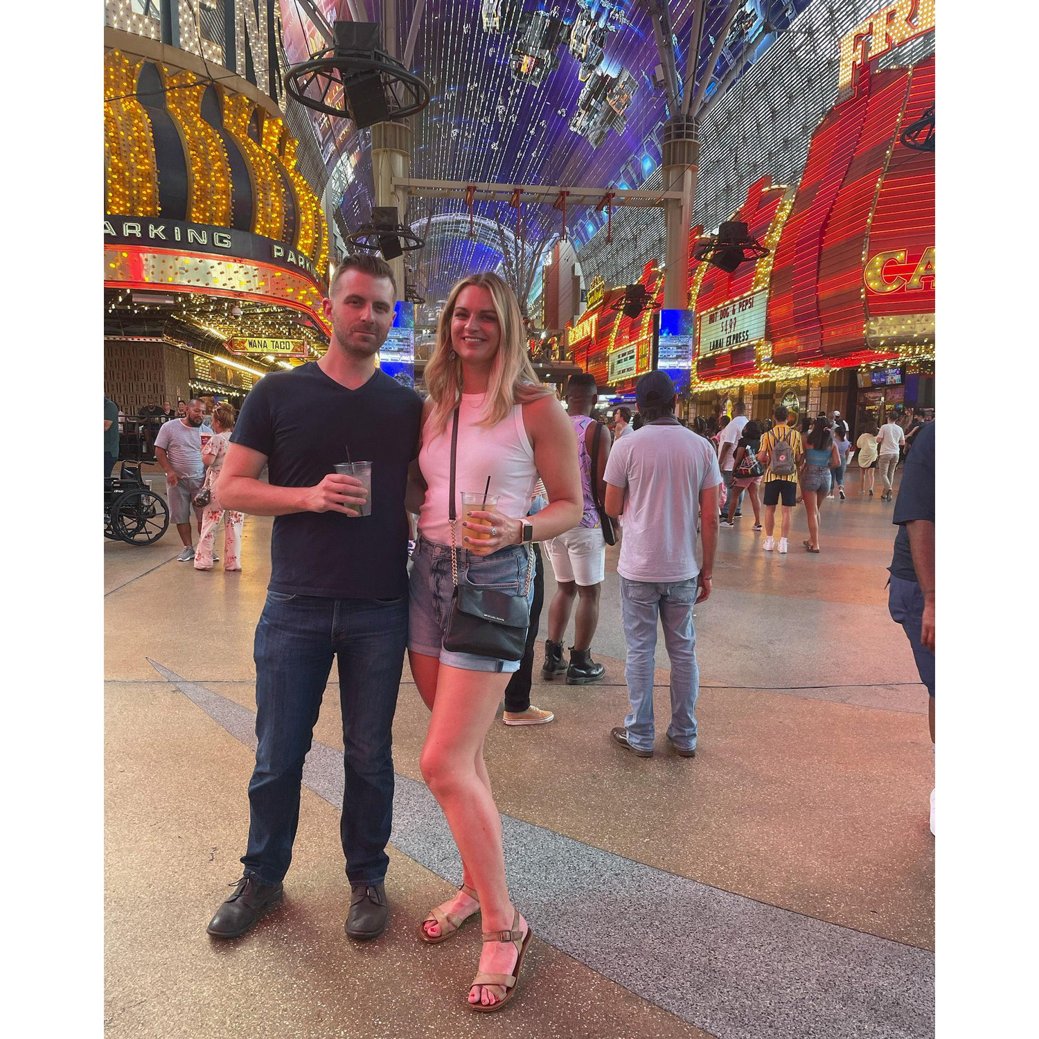 July 2021: Old Vegas (Elise wanted to go to the chapel here!)