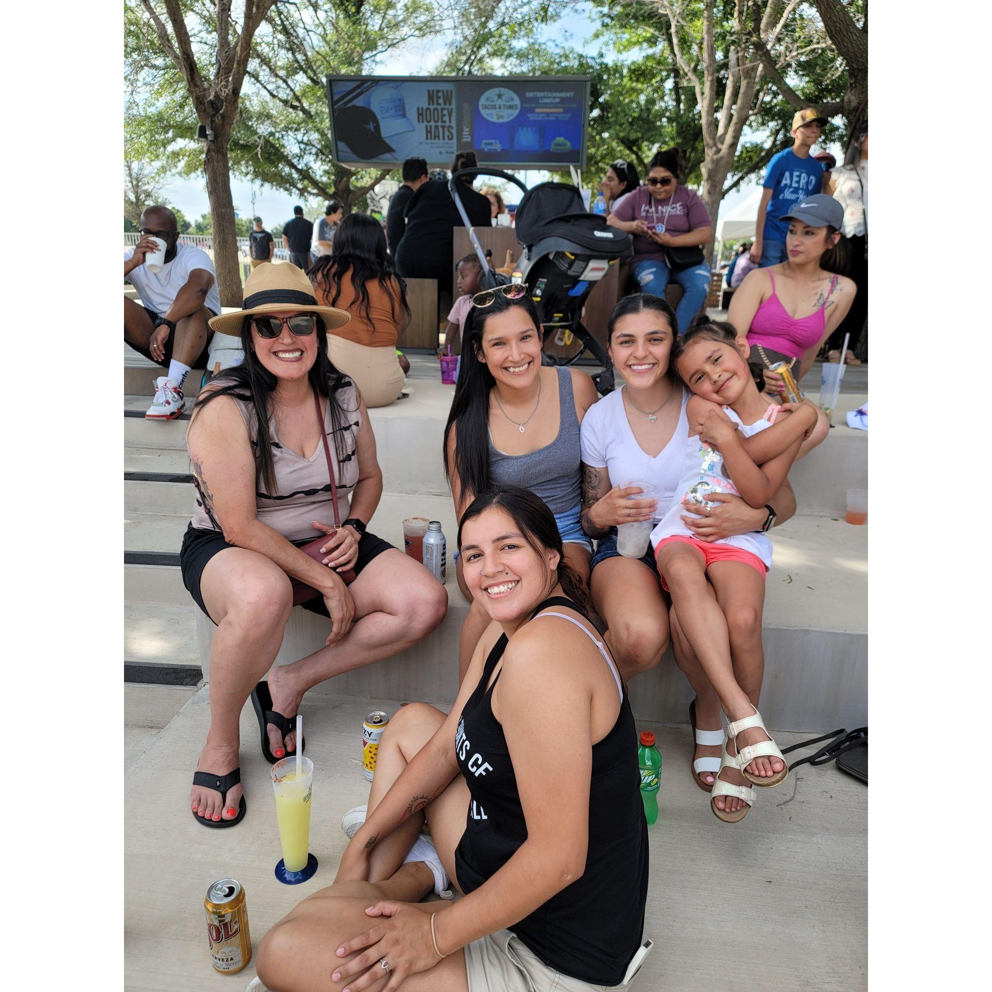 Summer fun with Leah's family