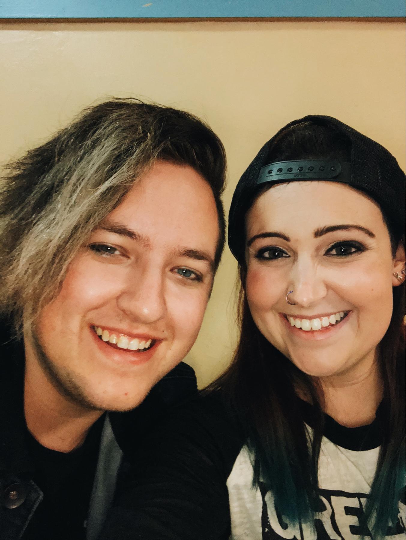 1.18.18 - Embracing the emo guy liner.