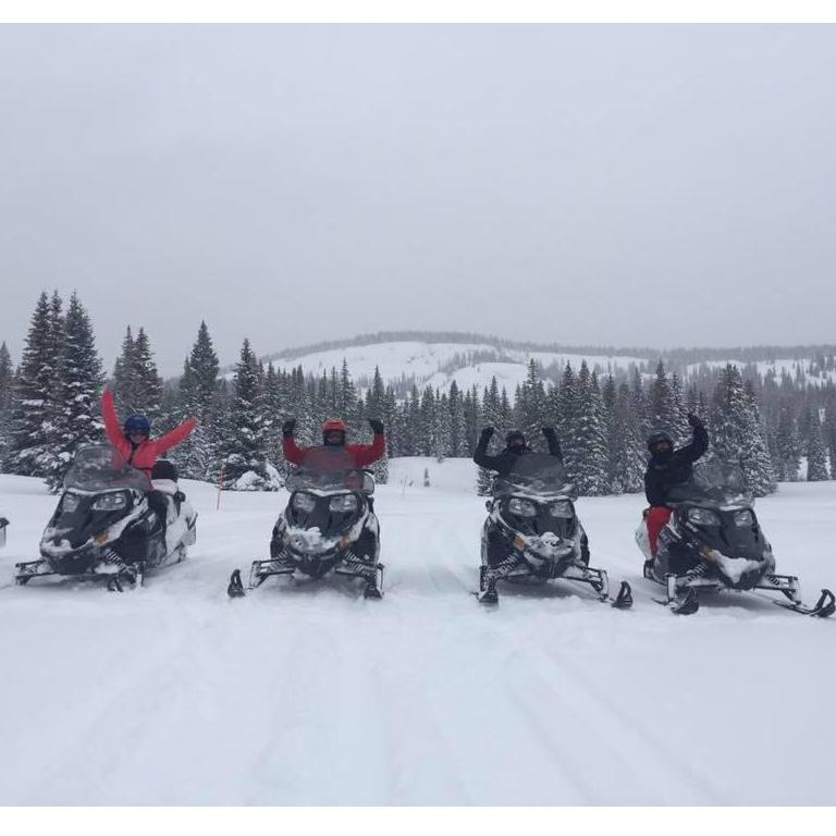 Visiting Steamboat Springs, CO with part of our bridal party <3 <3