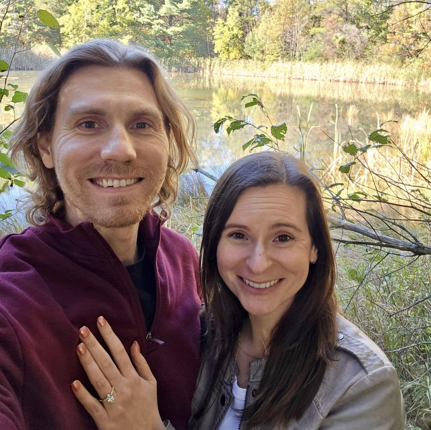 When she said "yes"