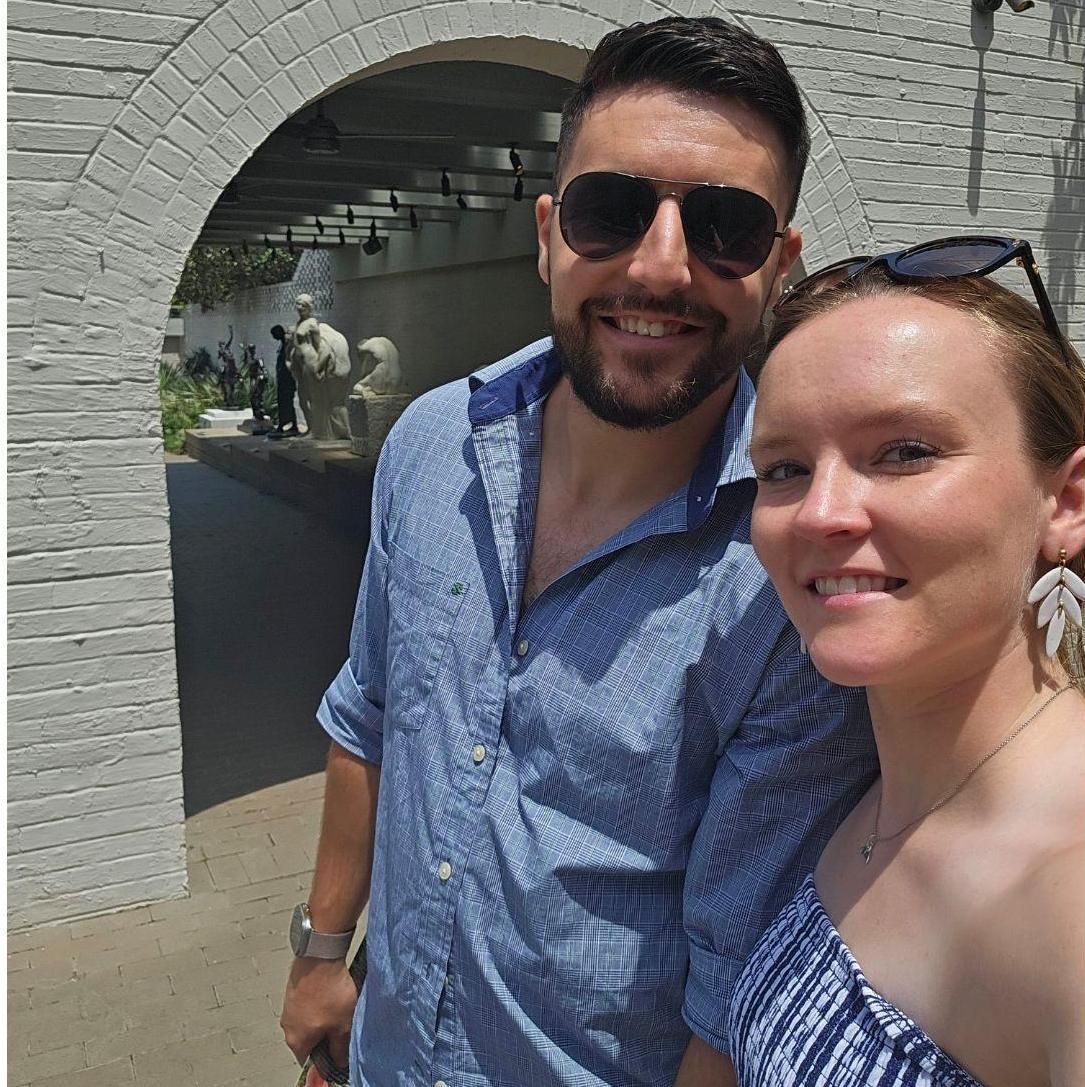 Pic was taken right after he proposed!