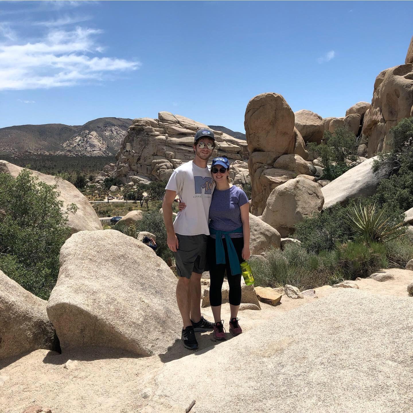 From a trip to Joshua Tree with Marianna's family.