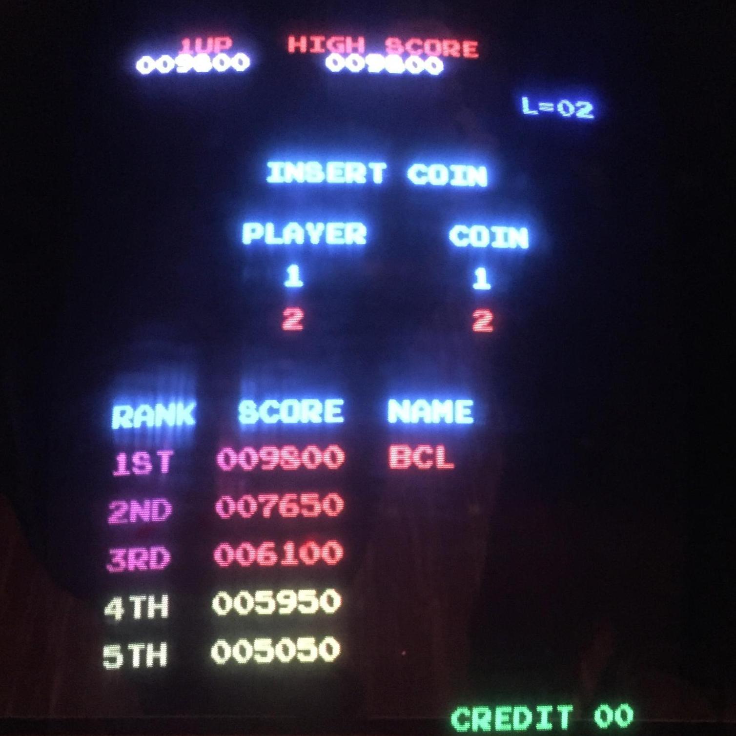 "BCL"=Best Couple in the Land. We made the top score! (thanks Megan Cater)
Boxcar Bar + Arcade, Raleigh, NC.
November, 2015