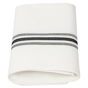 Riegel® 6-Pack Bistro Stripe Napkins in Black