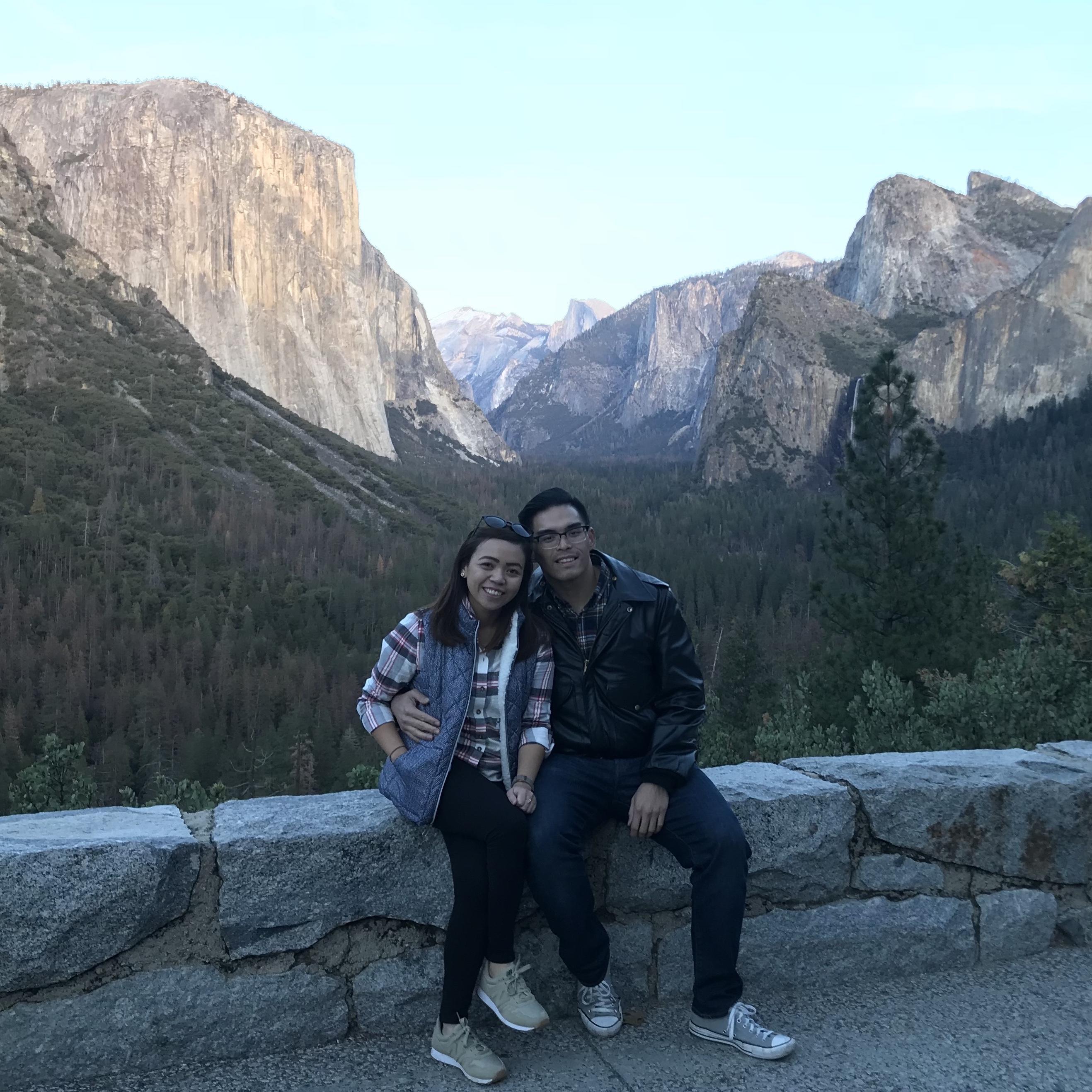 Visiting national parks is one of our fave to do. - Yosemite