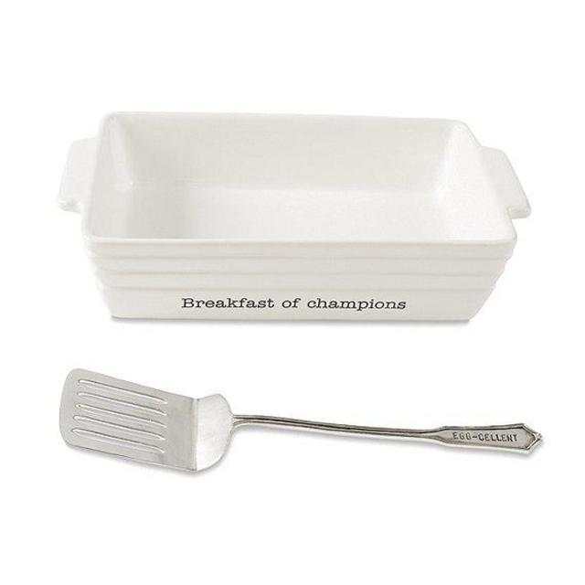 Mud Pie Breakfast Serving 2-Piece Set