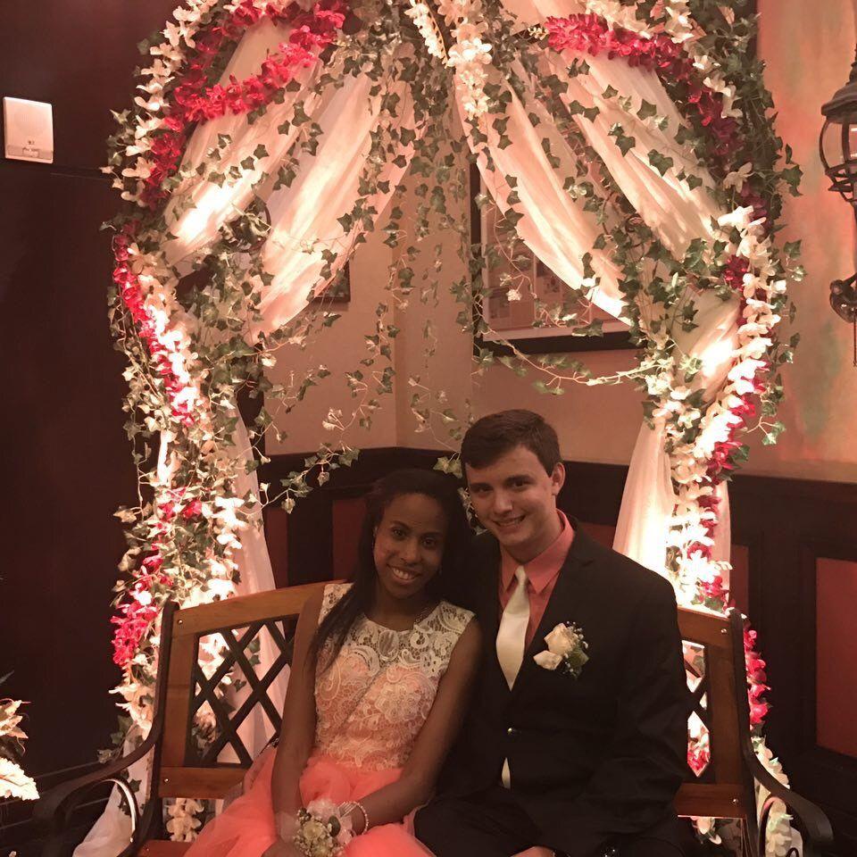 Us at prom