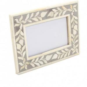 BONE INLAY PICTURE FRAME