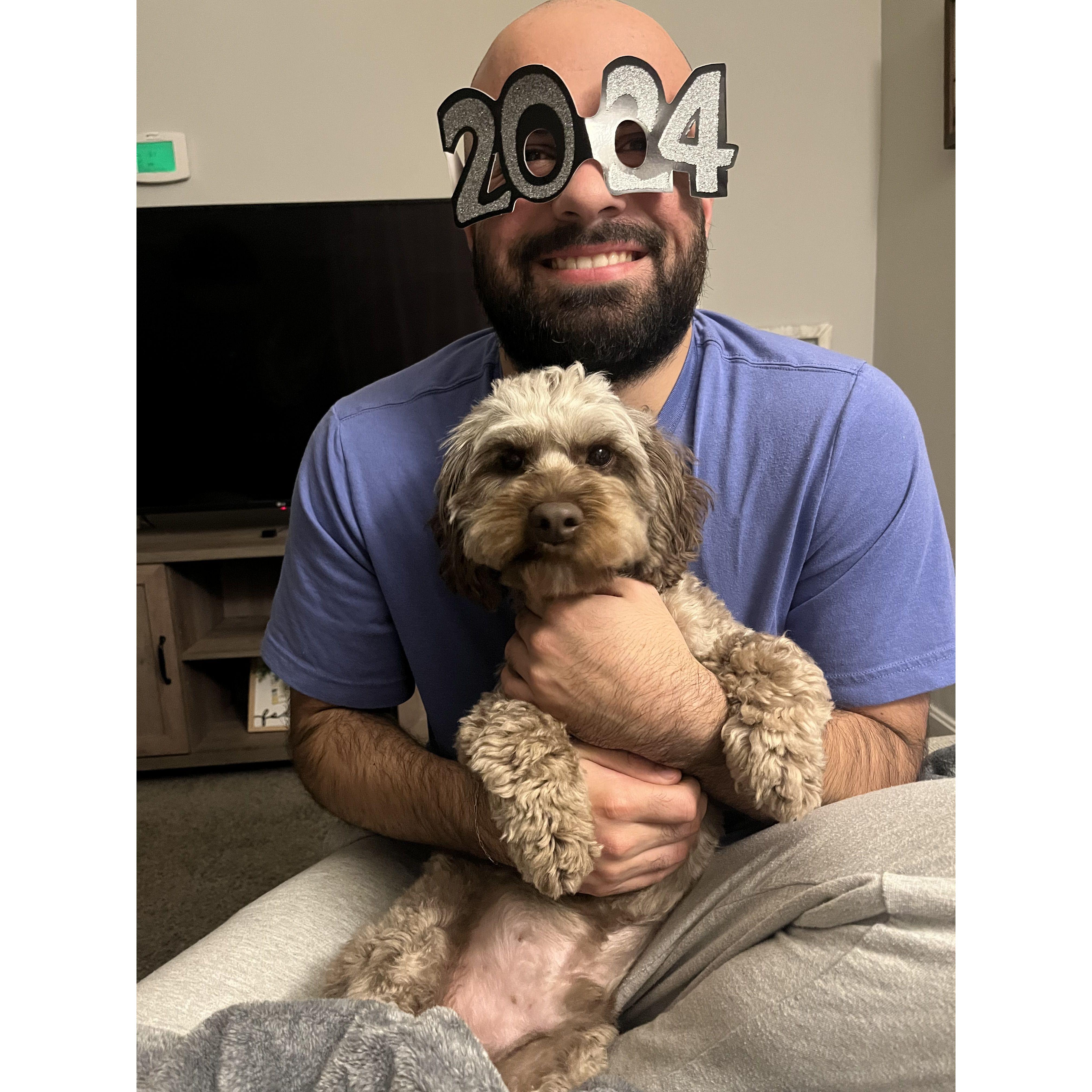 Celebrating bringing in wedding year!!! 1/2024