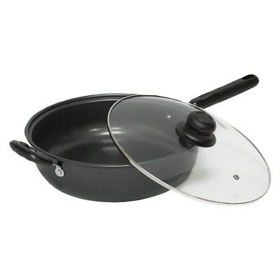 Gourmet Chef 12 Inch Chicken Fryer - Black
