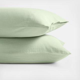 Organic Double Weave Pillowcase, Set of 2
