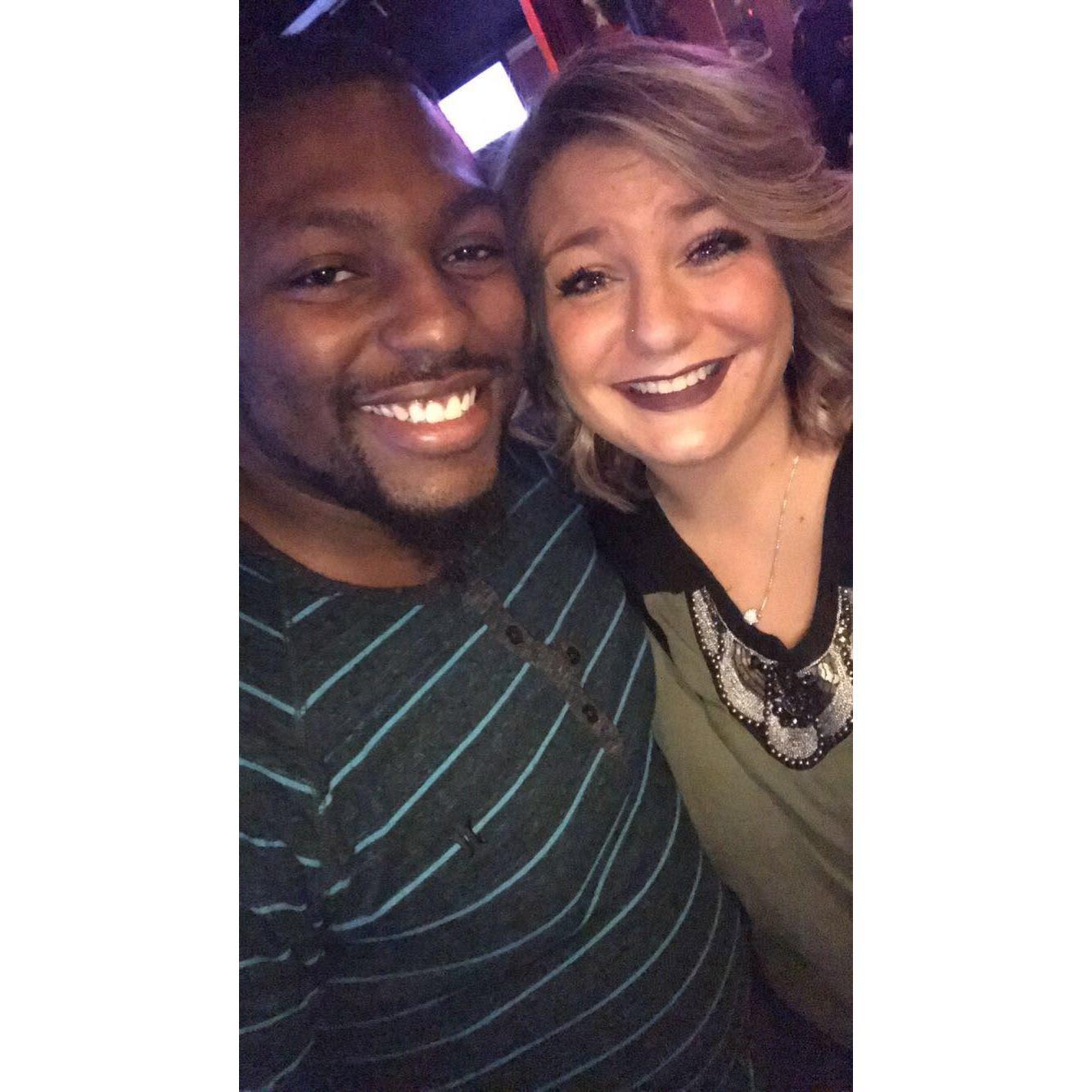 Where it all began - our first date!