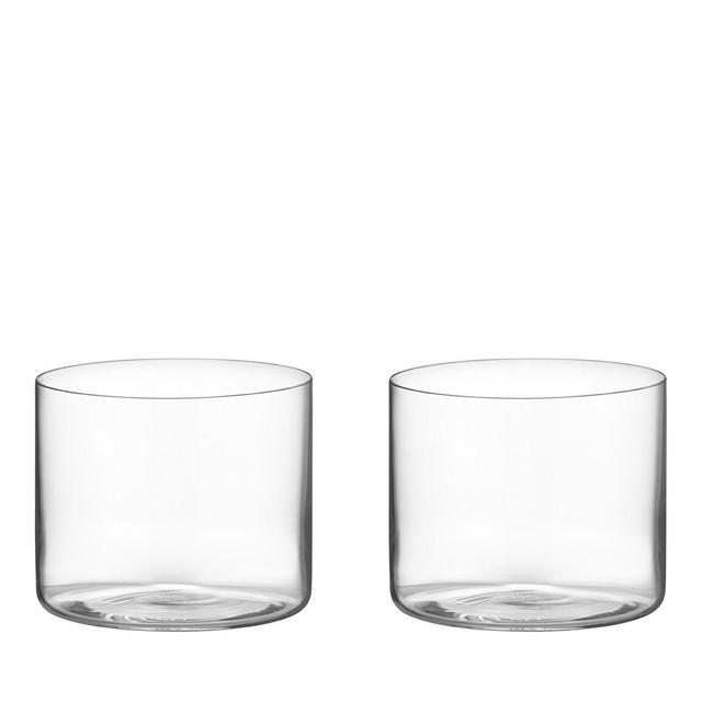 Orrefors Geometry Tumbler Glass, Set of 2