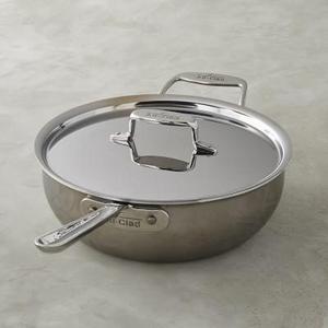 All-Clad d5 Stainless-Steel Essential Pan, 4-Qt.
