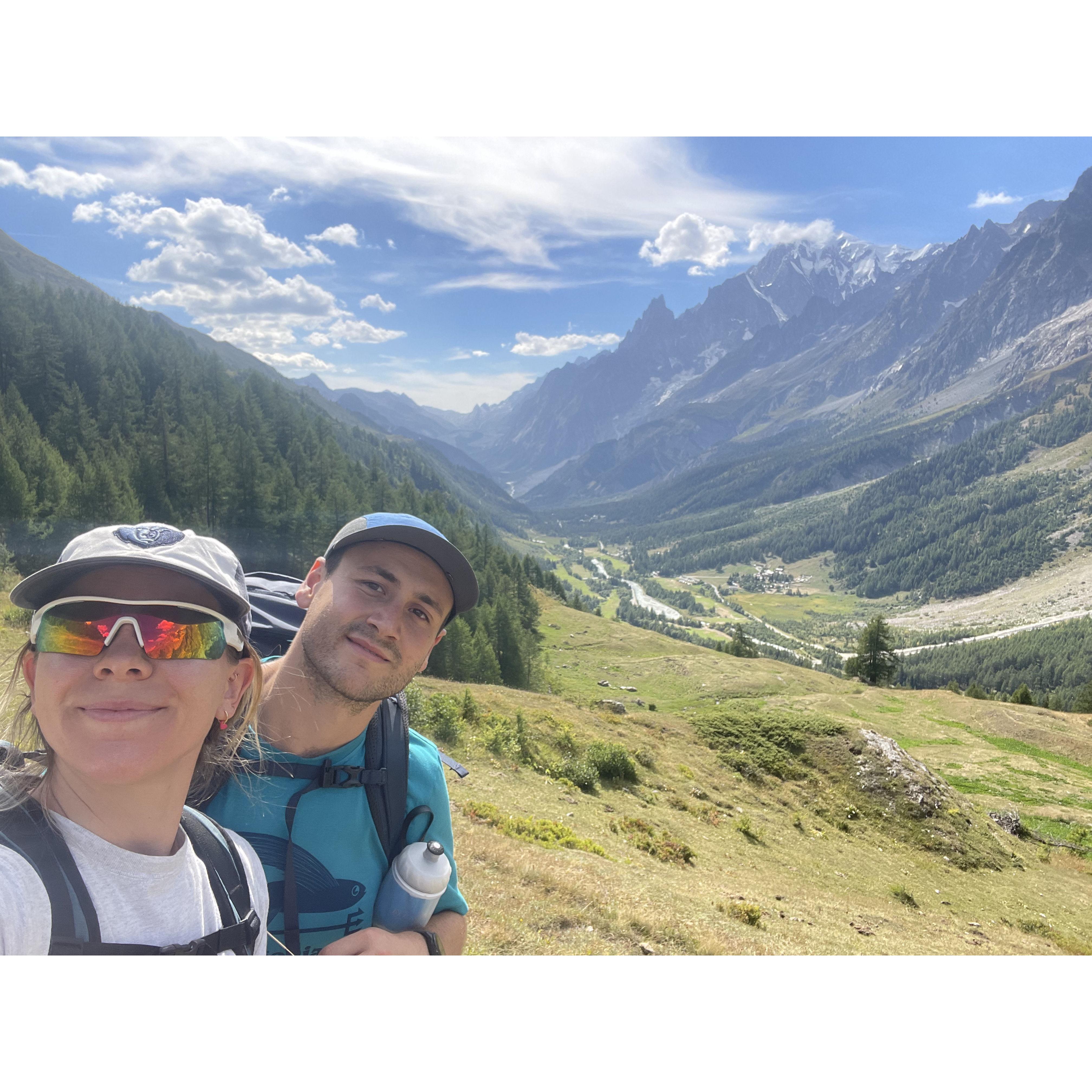 Tour de Mont Blanc, Switzerland