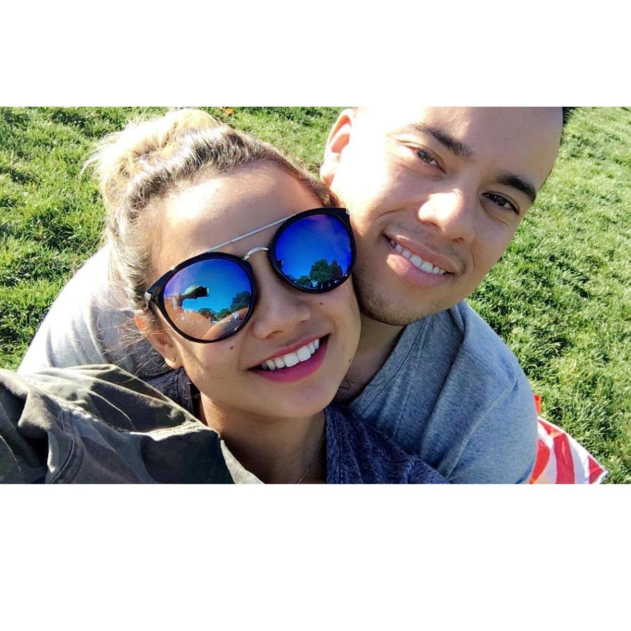 Our love story started in San Francisco <3. One of our favorite things to do was hang out at Dolores Park.