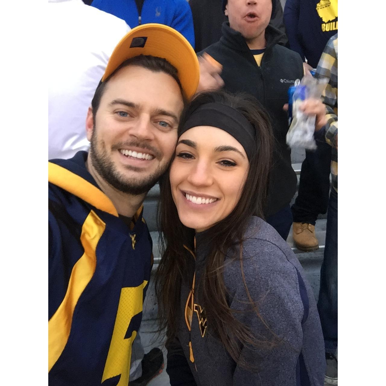 This gem is the first picture ever taken of the future Dr. and Mrs. Jonathan A. Beard!