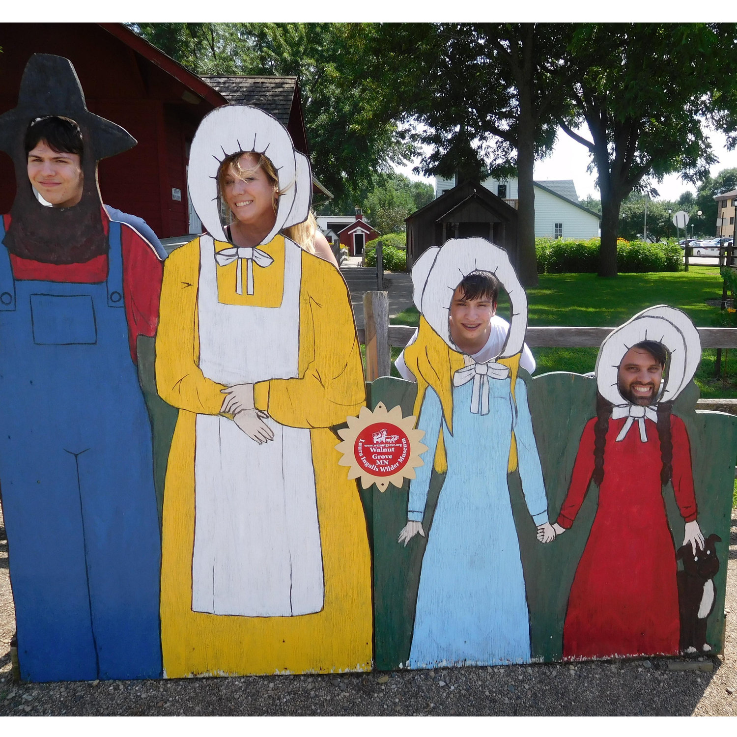 Walnut Grove, South Dakota. We didn't go to the mercantile.