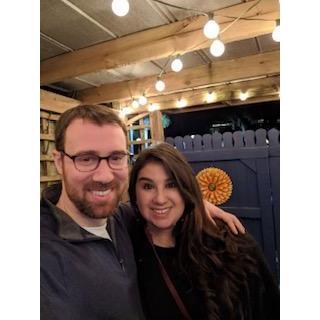 When we found our favorite restaurant in St. Augustine and Chris began to appreciate Kim Crawford....and I did not appreciate sharing haha