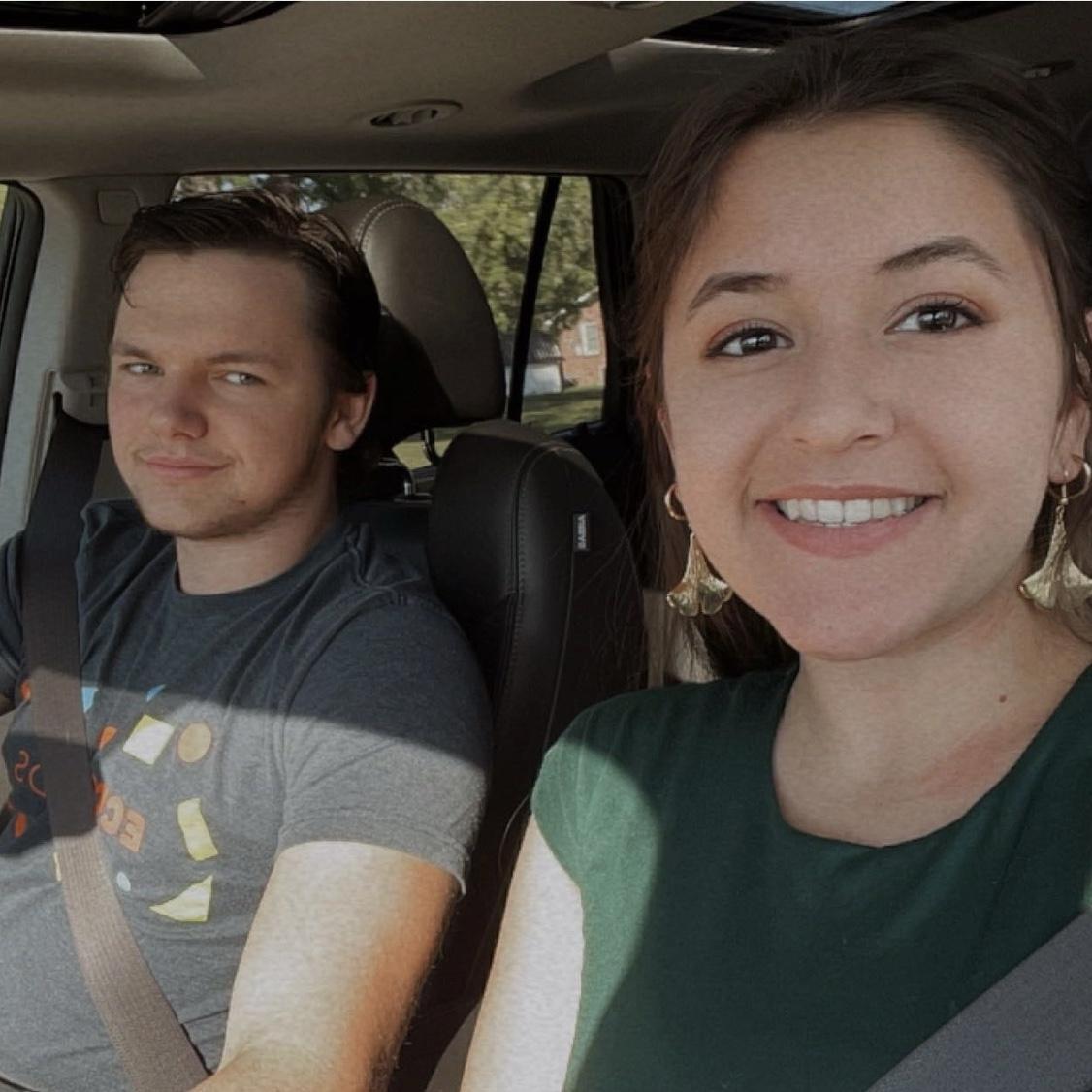We love a car selfie!