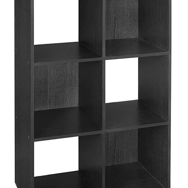 ClosetMaid 1574 Cubeicals Organizer, 6-Cube, Black