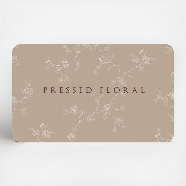 Wedding Bouquet Preservation-Pressed Floral eGift Card | Zola