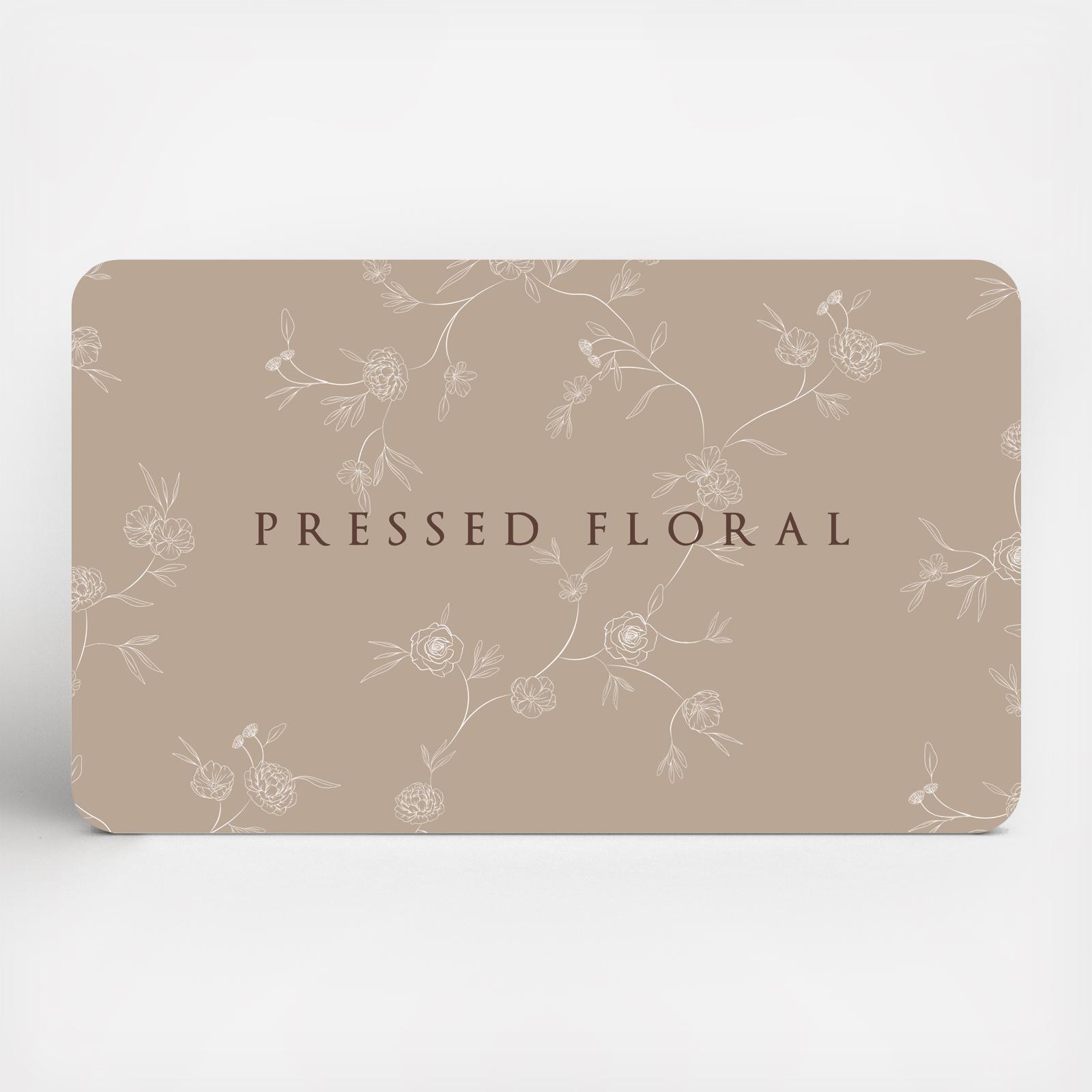 Pressed Floral, Pressed Floral eGift Card | Zola