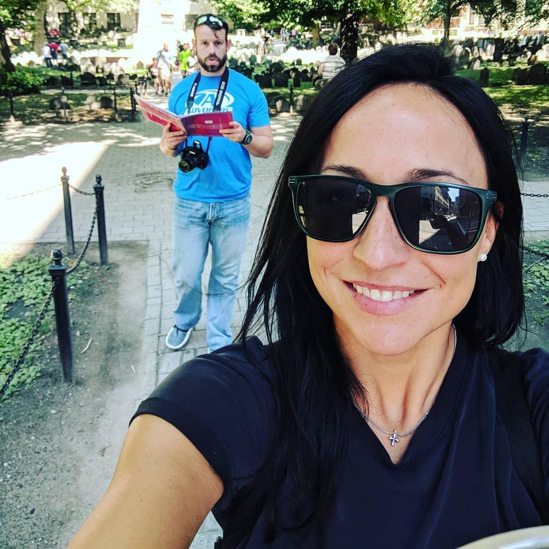 Touristing in Boston.