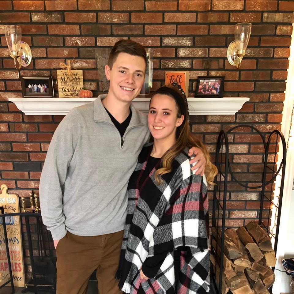 Christmas at moms and our christmas card photo one year