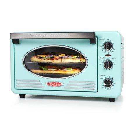 Nostalgia RTOV220AQ Retro Series 6-Slice Convection Toaster Oven