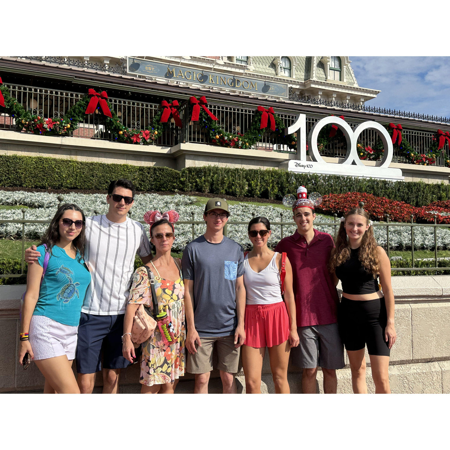 Colin's mom, Liz's 50th birthday at Disney