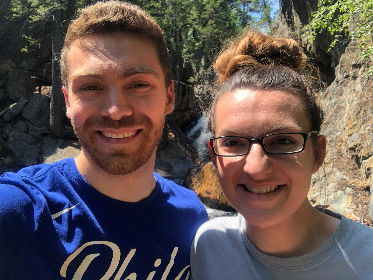 June 26, 2020. Makayla's birthday at Smalls Falls.