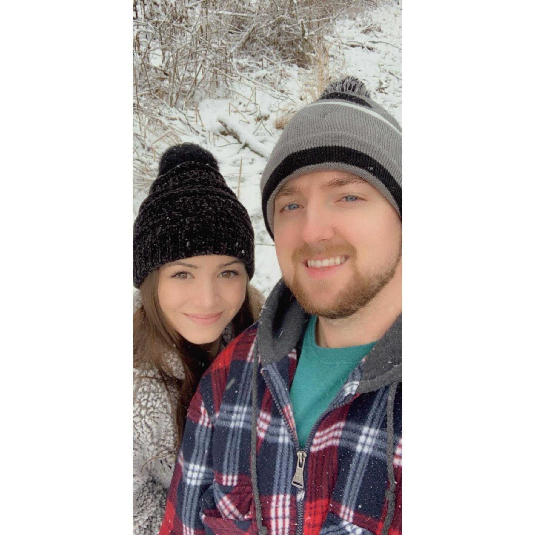 We love snowy days!
