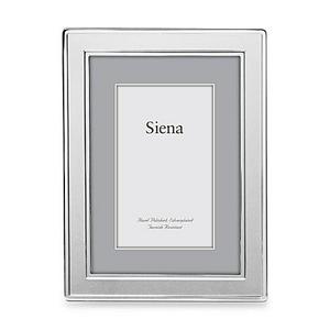 Plain Border 5-Inch x 7-Inch Silver Picture Frame