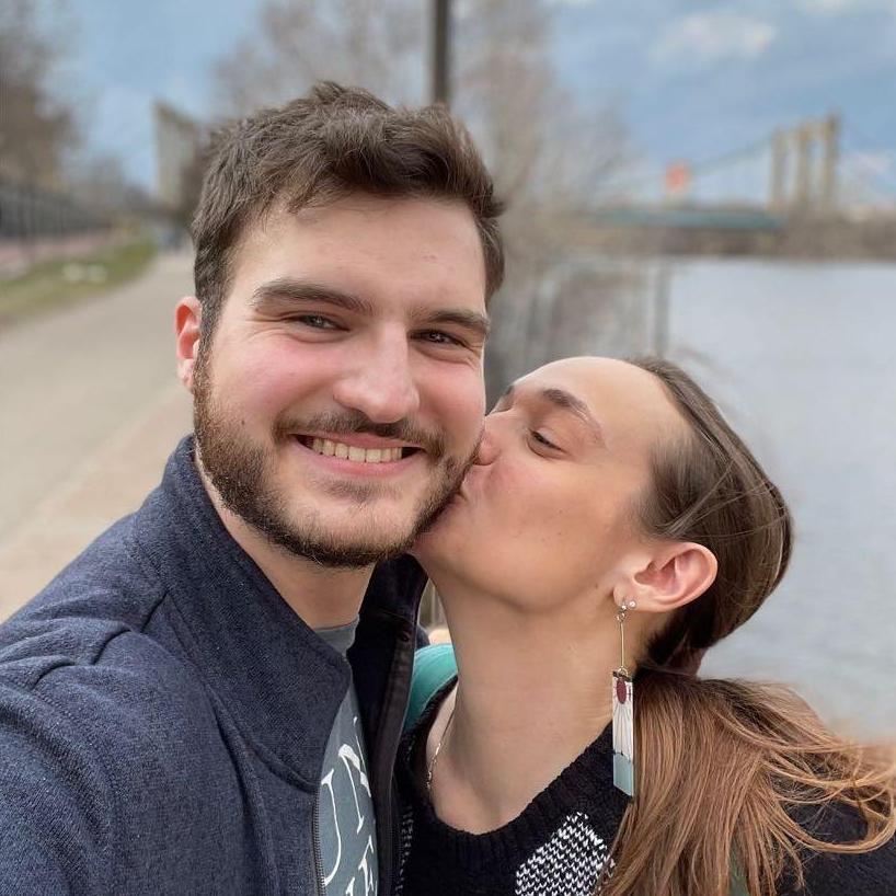 Traveling together to new cities is always a blast!
