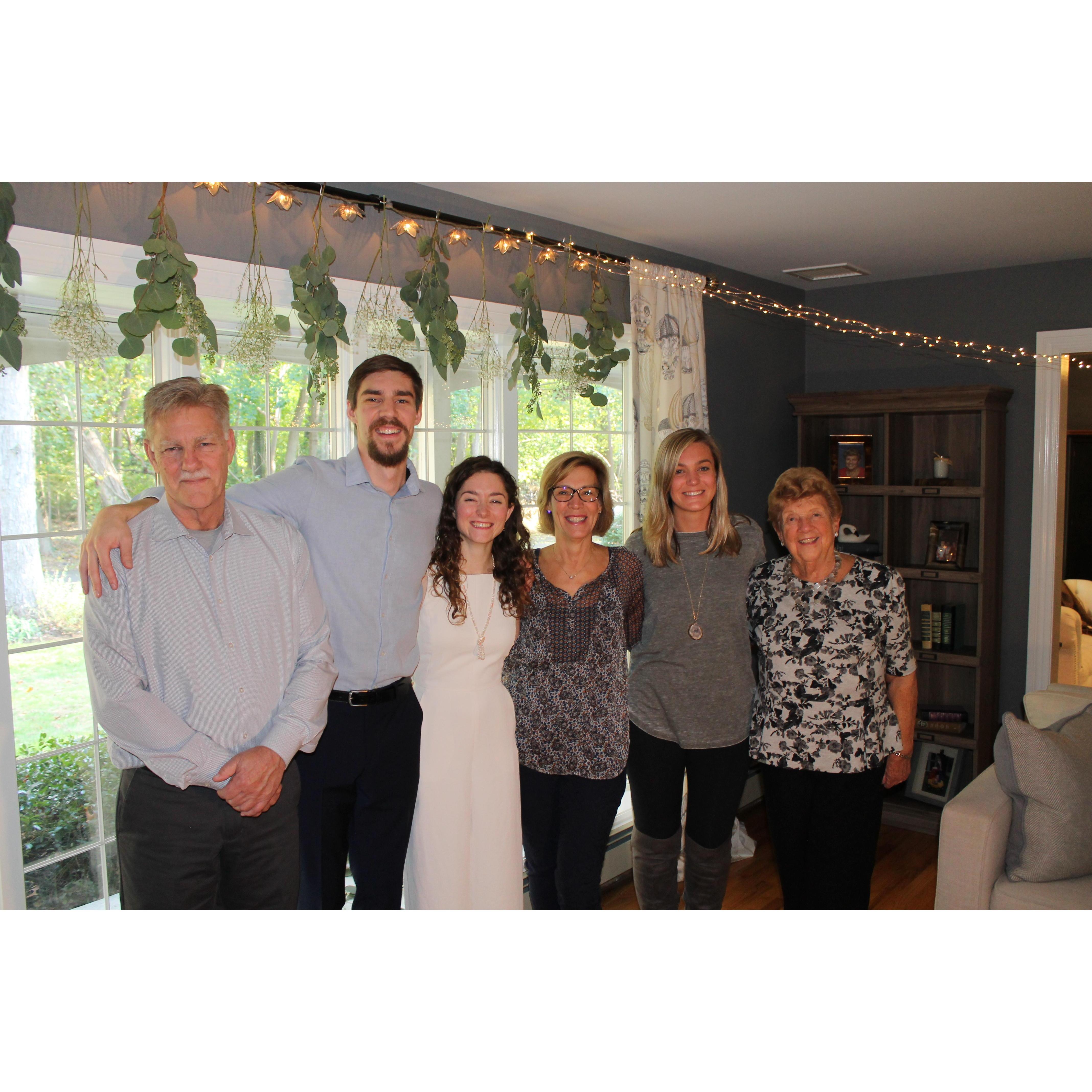 Our November Nuptials. Matt's family.