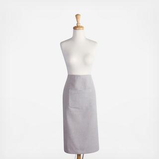 Solid Chambray Bistro Apron