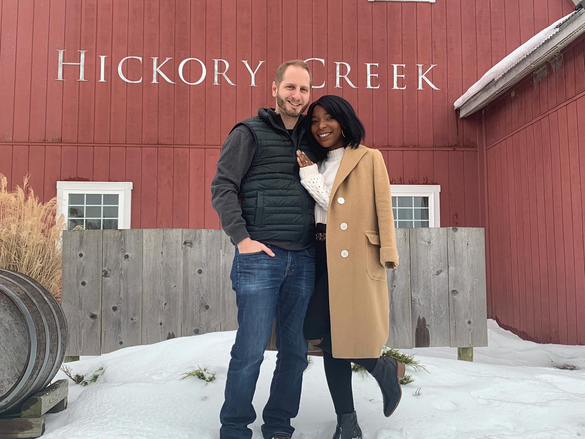 Winter winery tour