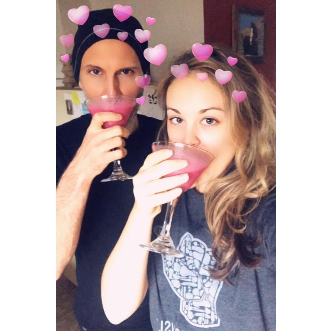 These pink smoothies were so good!