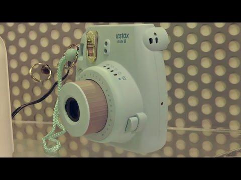 Fujifilm Instax Mini 8 Instant Camera with 60mm Lens - Blue