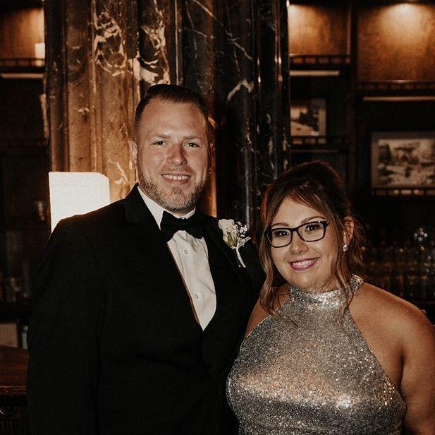 Us @ Brett & Kristy's wedding