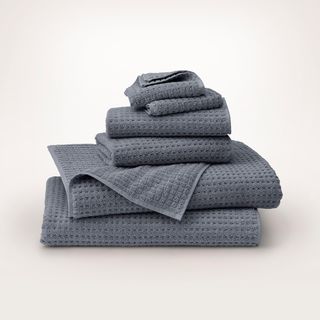 Turkish Waffle 6-Piece Bath Towel Set