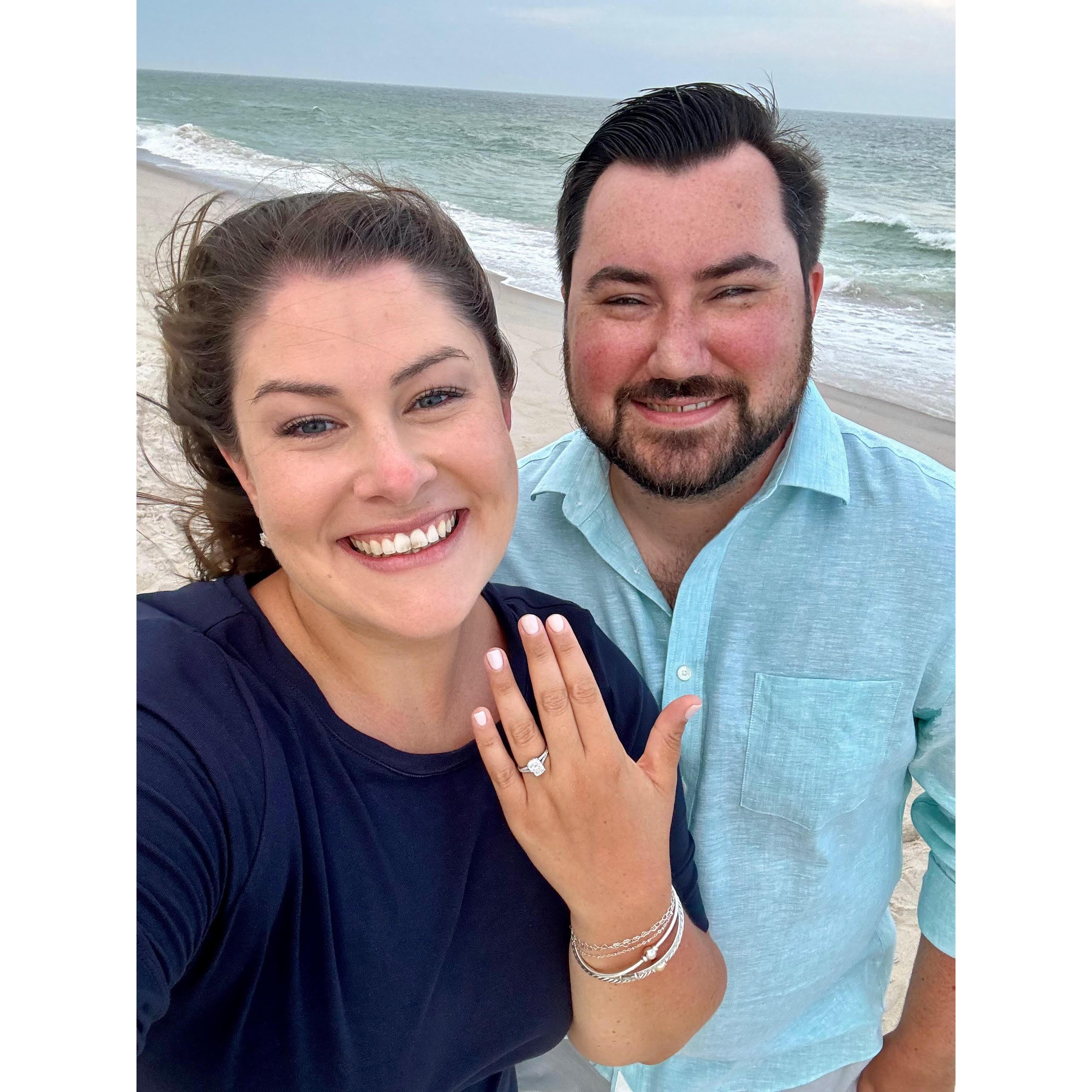 Engagement selfie!