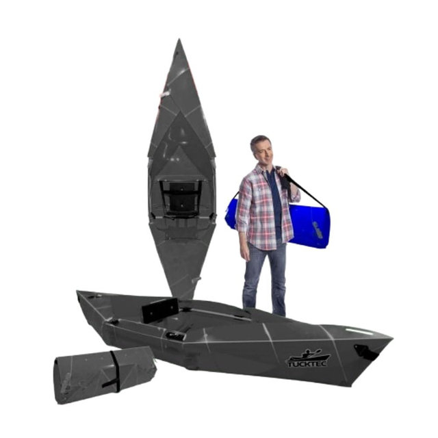 Tucktec 8' Jr. Foldable Kayak - 225 lb. Capacity - Made in USA