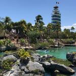 Swimming in a famous Cenote -  Xel-Há
