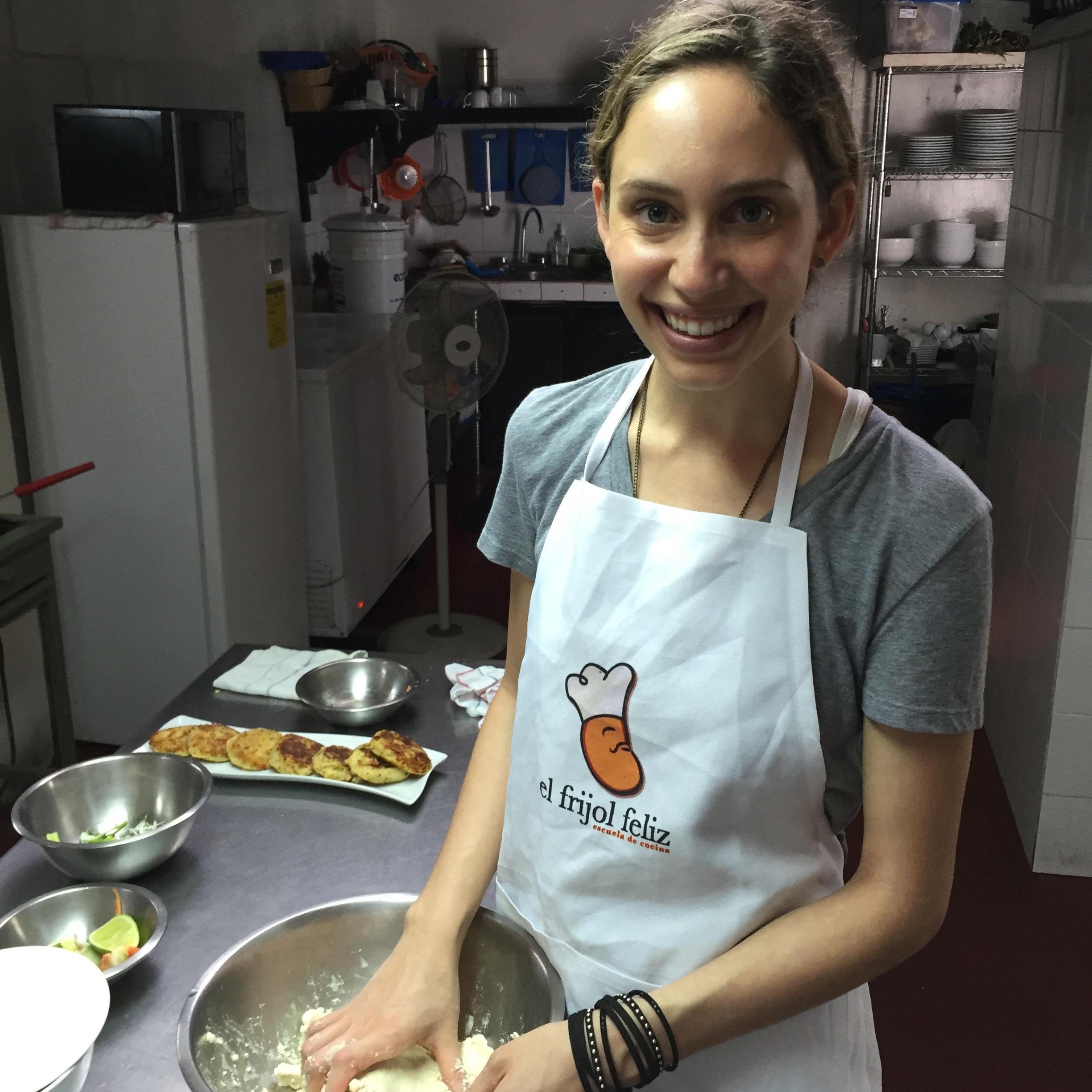 Making Pupusas in Guatemala